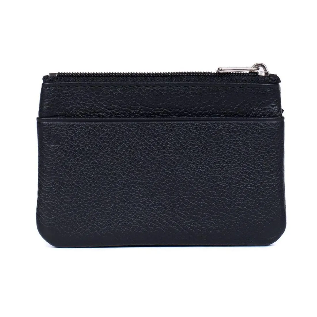 Porte-monnaie Stop RFID Cuir CONFORT Noir Julia