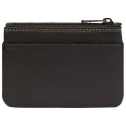 Porte-monnaie Stop RFID Cuir SENSATION Marron foncé