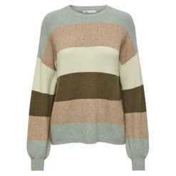 Pull à maille manches longues en viscose Léna