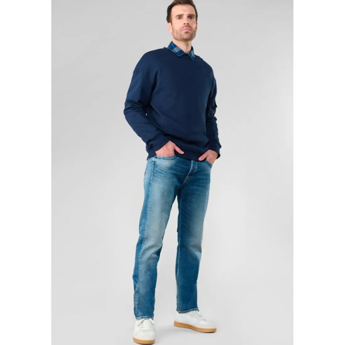 Pull ABISAL bleu Liam