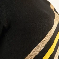 Pull bandes lurex Charly en viscose