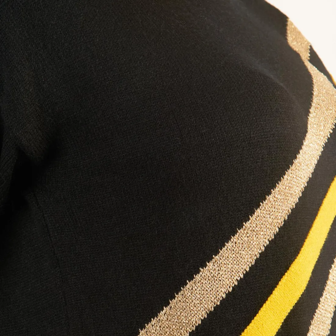 Pull bandes lurex Charly en viscose