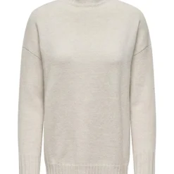Pull col roulé manches longues Gabriel gris clair Tess