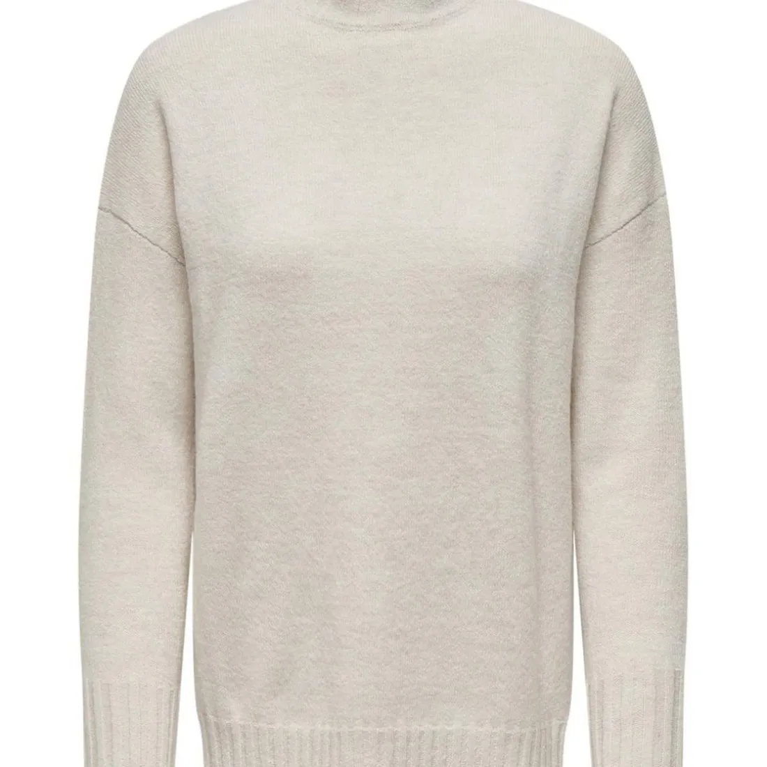 Pull col roulé manches longues Gabriel gris clair Tess