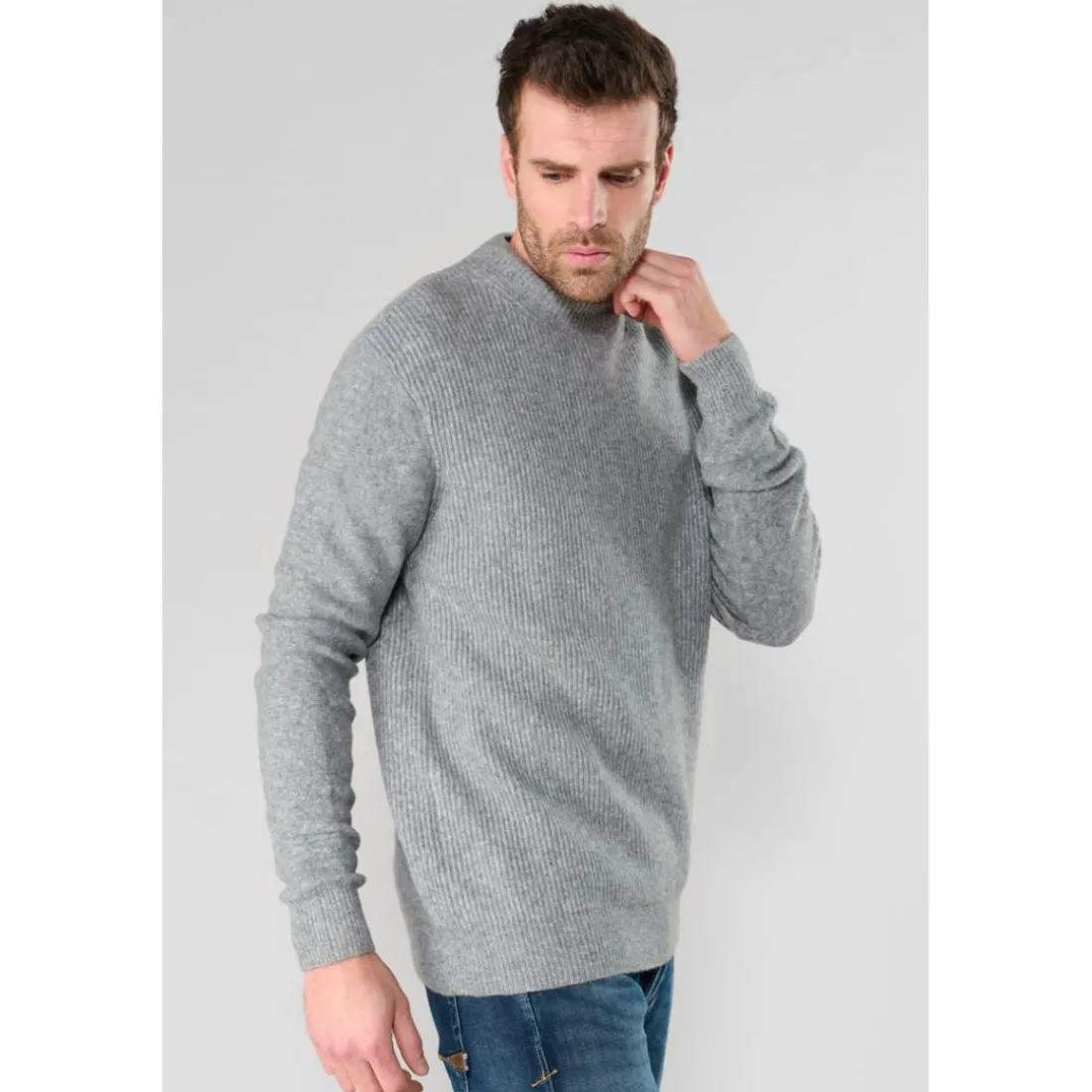 Pull DOISE gris en nylon Ezra