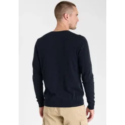 Pull en fine maille IBAR bleu Hal
