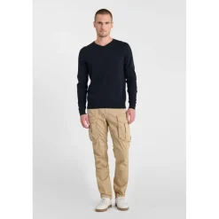 Pull en fine maille IBAR bleu Hal