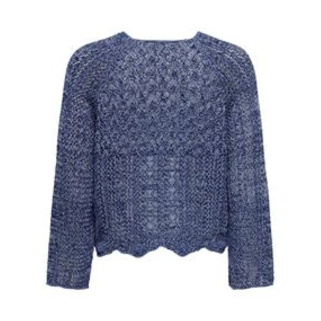 Pull en maille ocre Jade