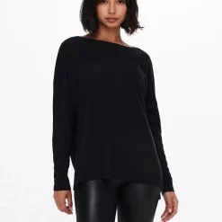 Pull en maille Amalia noir Willa