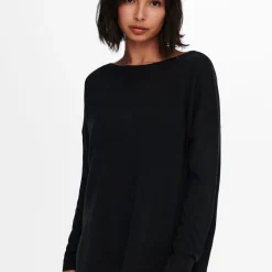 Pull en maille Amalia noir Willa