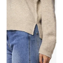 Pull en maille ample Malou gris Eden
