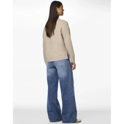 Pull en maille ample Malou gris Eden