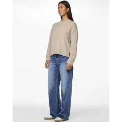 Pull en maille ample Malou gris Eden