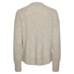 Pull en maille ample Malou gris Eden