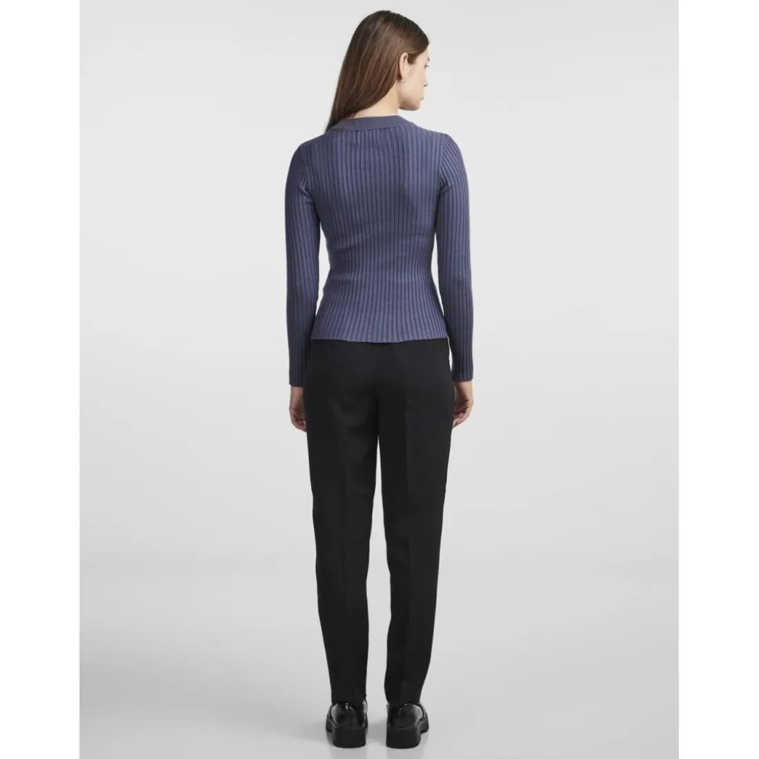 Pull en maille bleu Adele