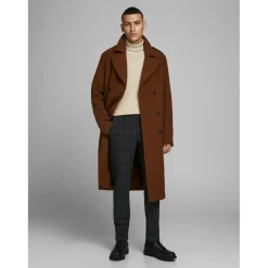Pull en maille Col tortue Manches longues Gris Clair Blaine