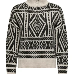 Pull en maille col zippé Felicia gris clair Page