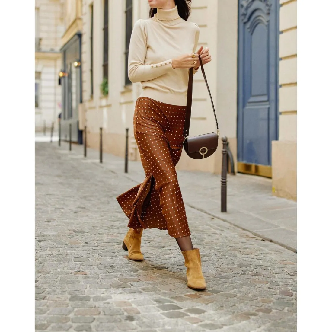 Pull en maille EDDA - Beige