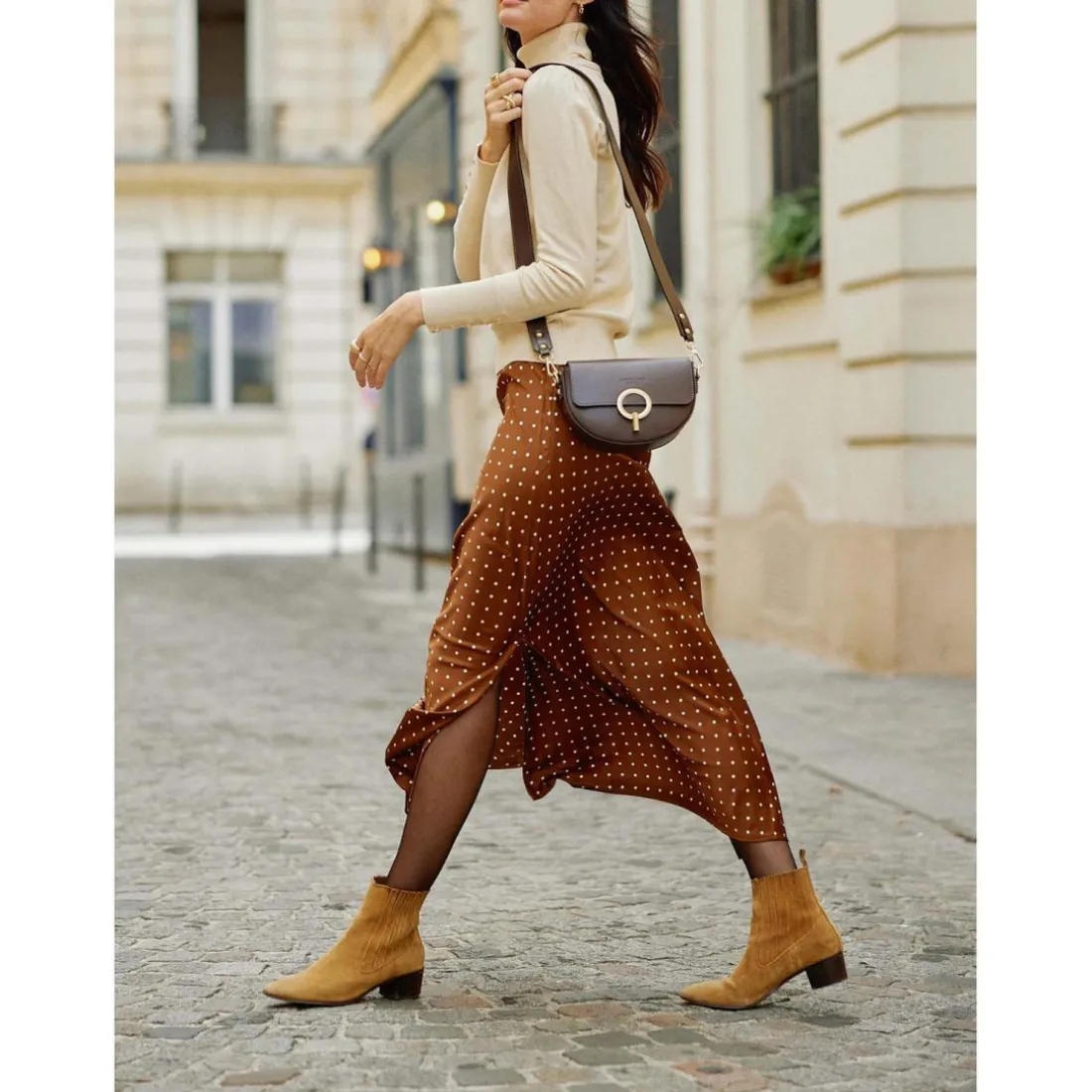 Pull en maille EDDA - Beige