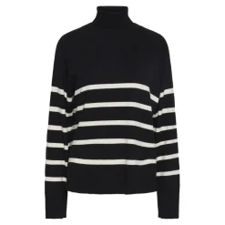 Pull en maille Sia en viscose noir