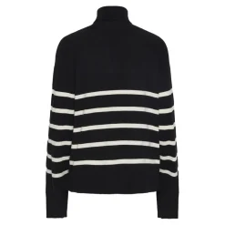 Pull en maille Sia en viscose noir