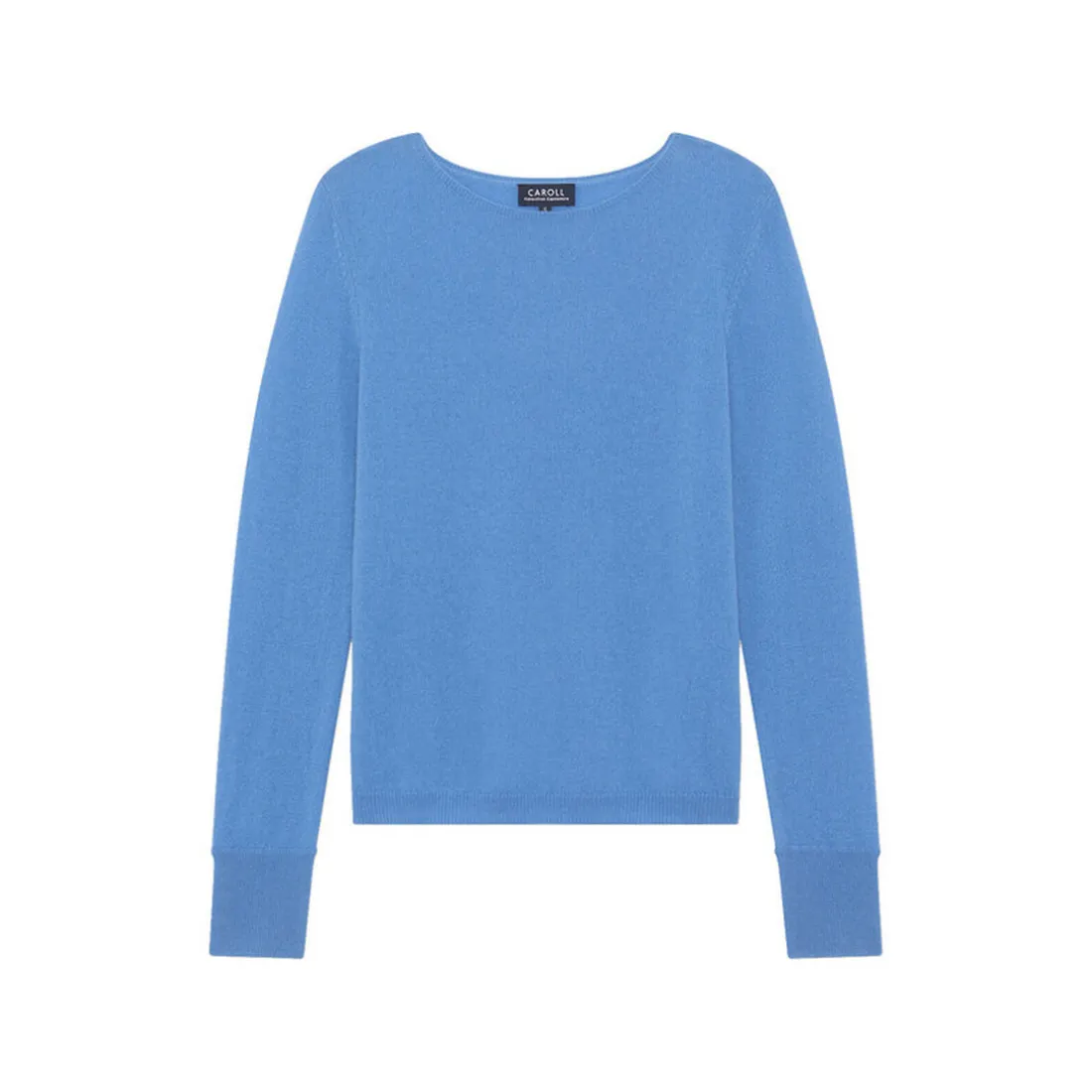 Pull femme bleu en cachemire
