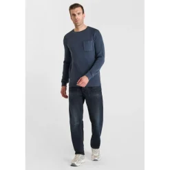 Pull FERBO bleu Marc en coton