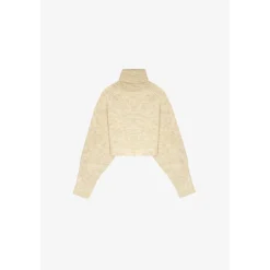 Pull fille, SAIAGI blanc Tia en coton