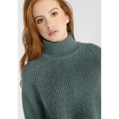 Pull fille, SAIAGI bleu Julia en coton