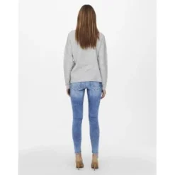 Pull gris foncé mélange Ria