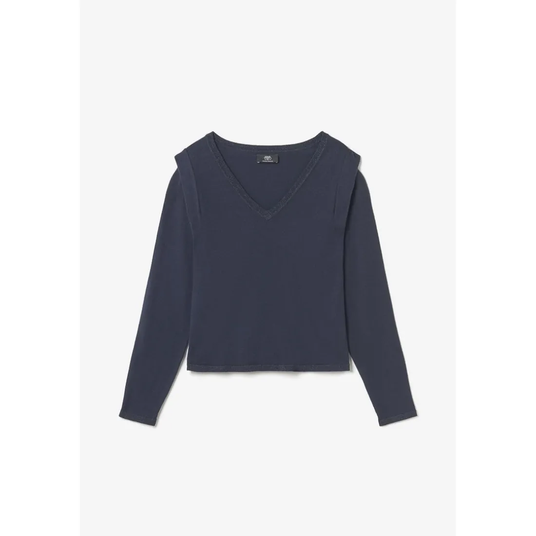 Pull Lilly bleu marine en viscose