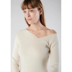 Pull LINA blanc en viscose