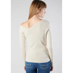 Pull LINA blanc en viscose