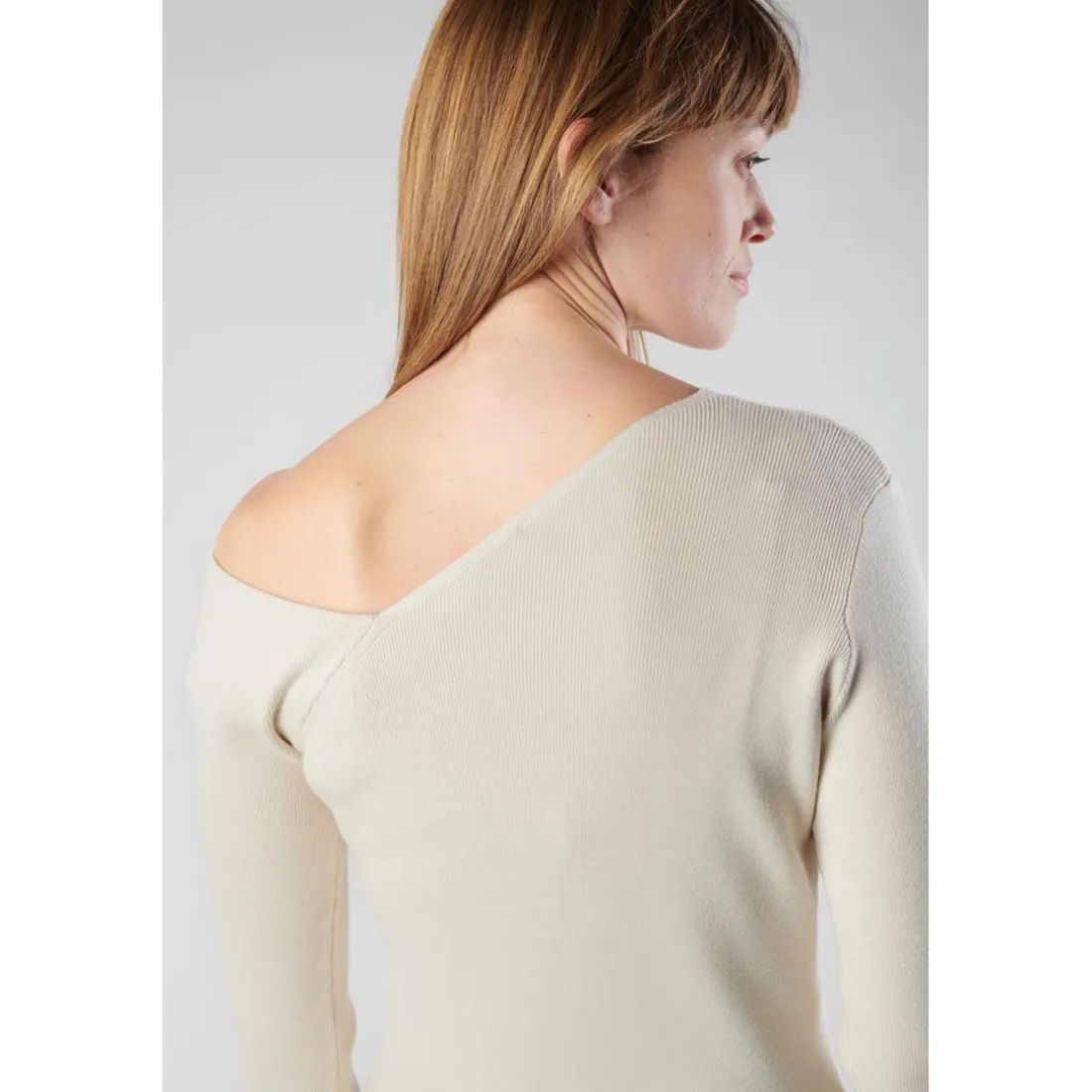 Pull LINA blanc en viscose