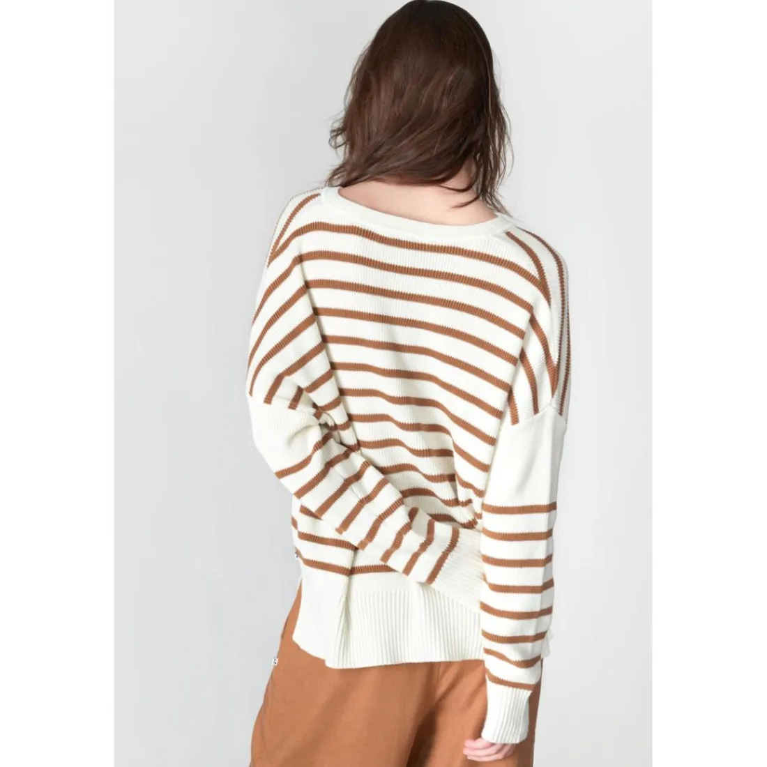 Pull LOBELIE blanc Lila