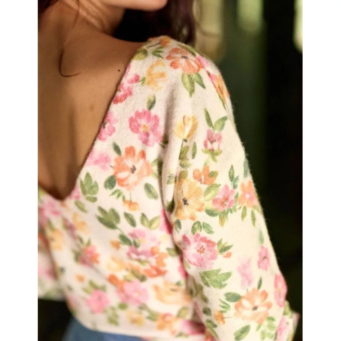 Pull MARGOT fleurette
