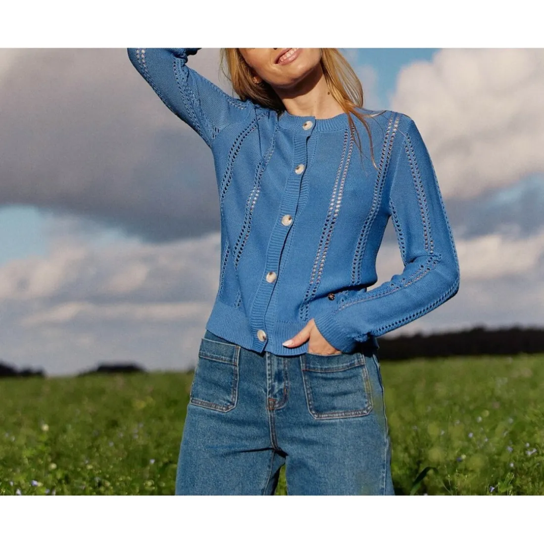 Pull MILADA bleu