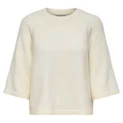 Pull ONLSIMONI 3/4 - Blanc Cassé Mia