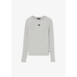 Pull STEFY gris en viscose Uma