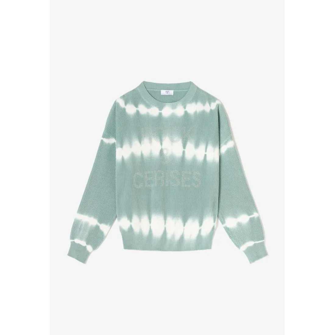 Pull SUREAU bleu en coton Zoé
