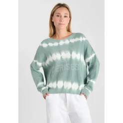 Pull SUREAU bleu en coton Zoé
