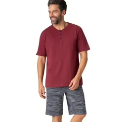Pyjama court homme Sailor Eminence multicolore en coton
