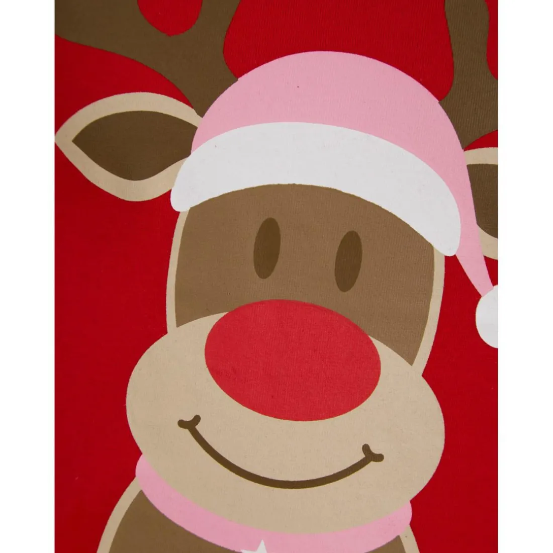 Pyjama de noel fille - rouge en coton