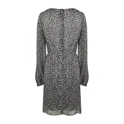 Robe courte à imprimé fantaisiste