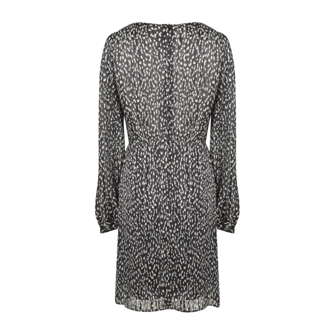 Robe courte à imprimé fantaisiste