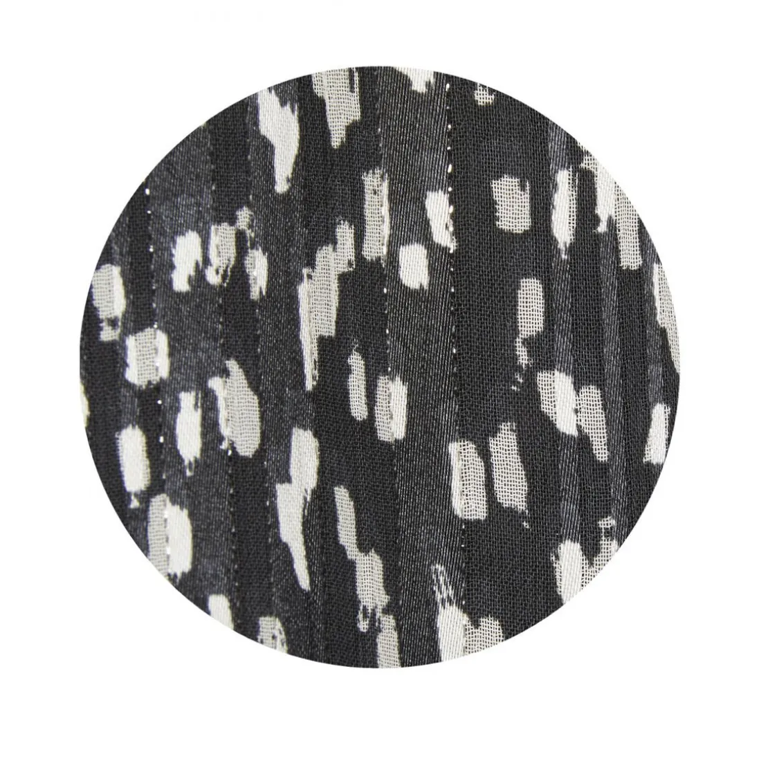 Robe courte à imprimé fantaisiste