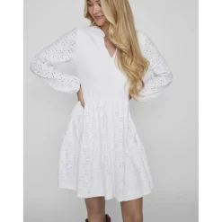 Robe courte blanc Isla