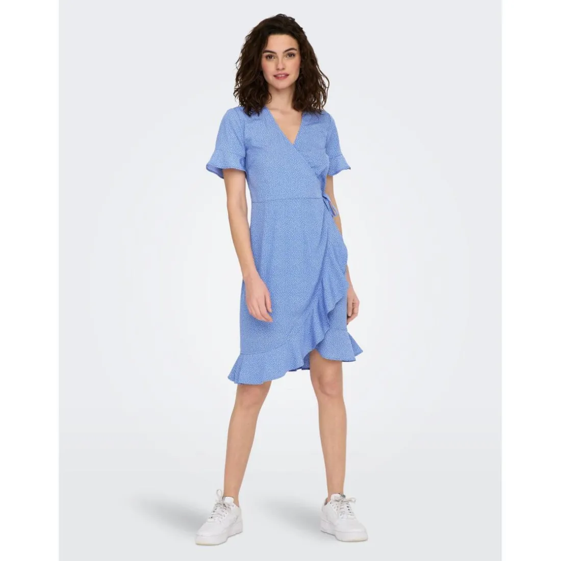 Robe courte Bleu