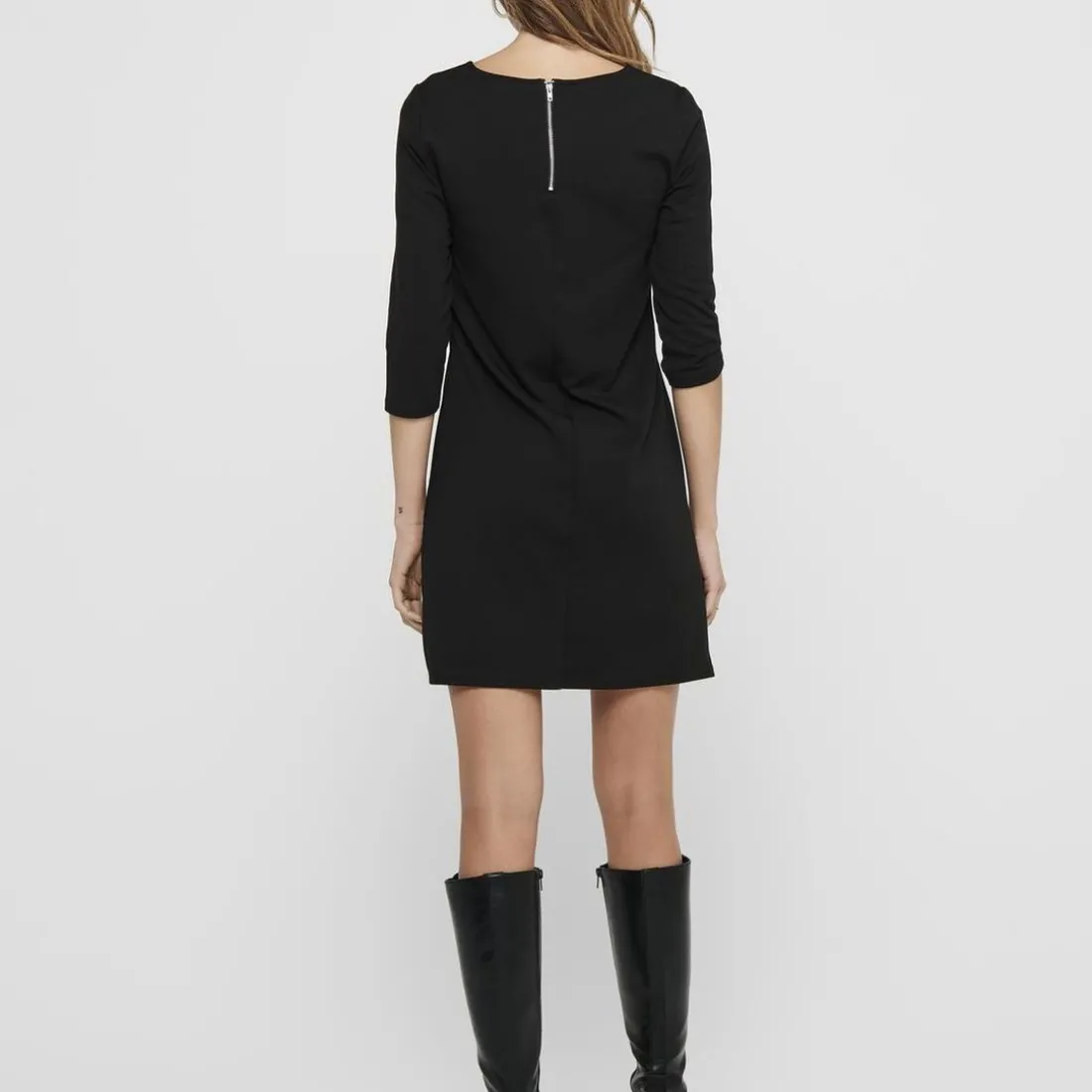 Robe courte Brilliant noire Hana