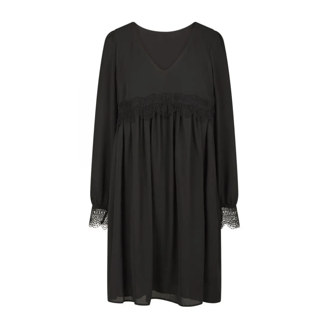 Robe courte femme NOIR